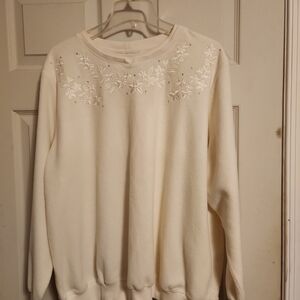 Women's Alfred Dunner sweatshirt EUC